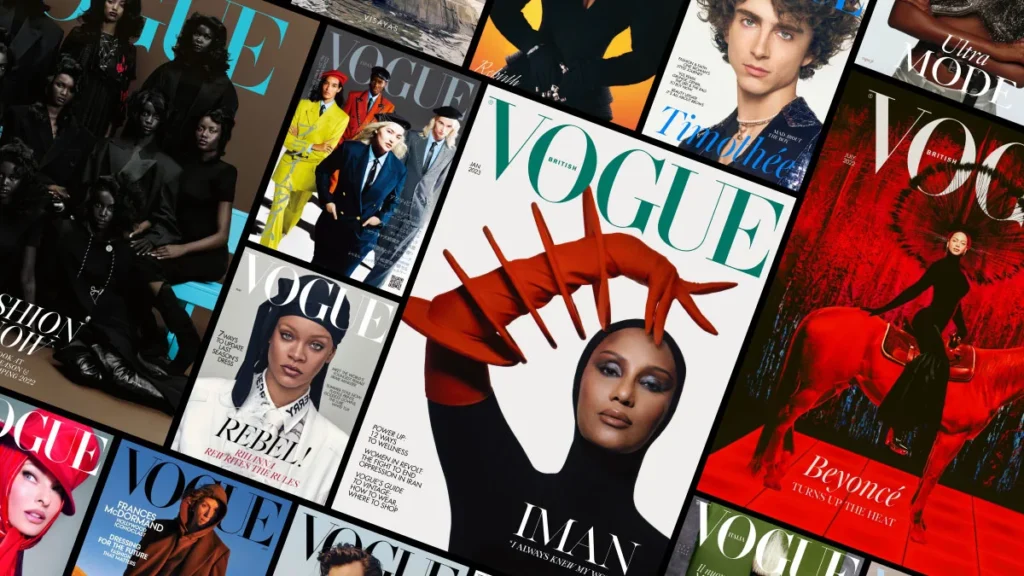 Incorporating technology in fashion magazine production and distribution