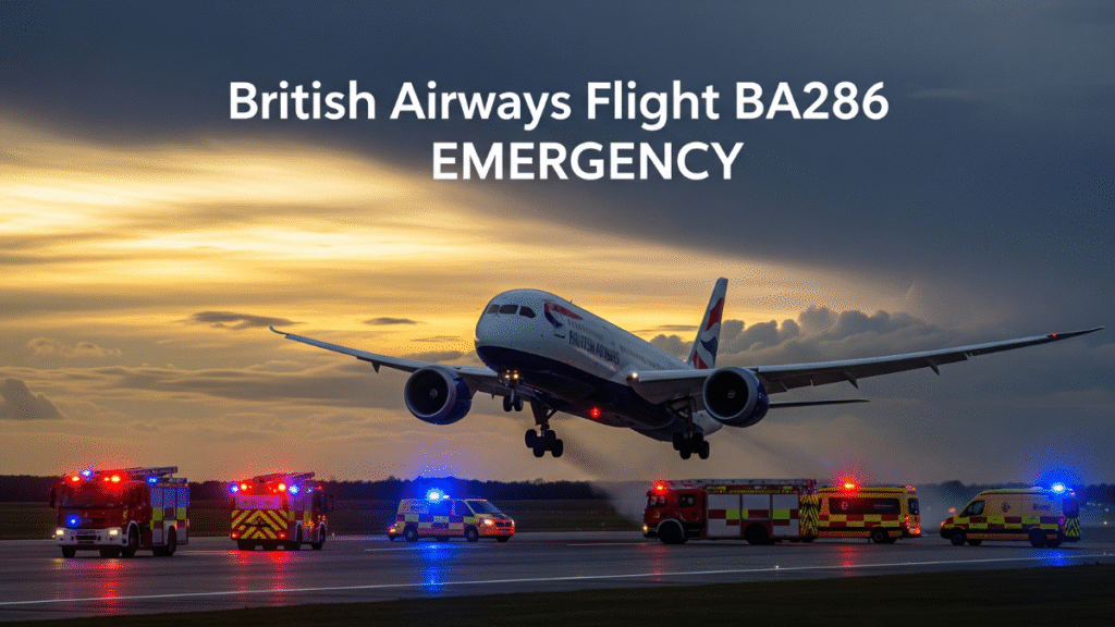 British Airways emergency flight BA286,