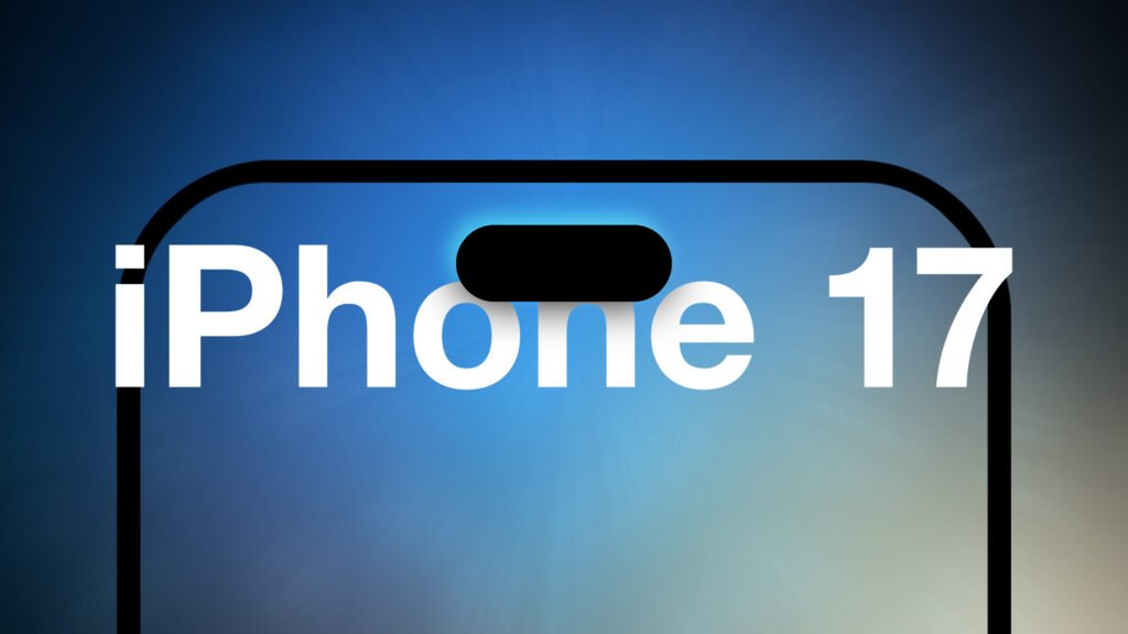 Generic iPhone 17 Feature With Full Width Dynamic Island.