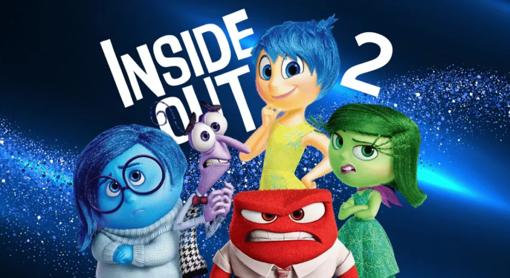 inside out 2 glued to phone