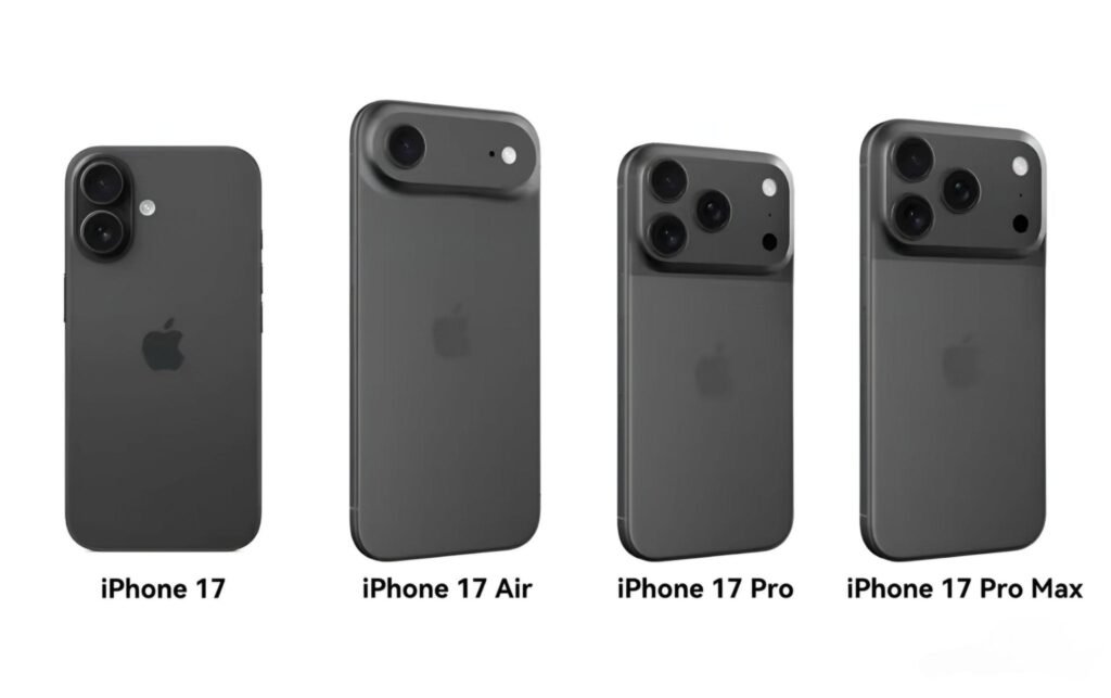 Iphone 17 all series model,iphone 17, iphone 17 Air, iphone 17 Pro and iphone 17 Pro Max