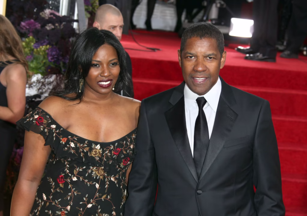 Denzel Washington's with her Daughter Olivia Washington Take Red Carpet Pics