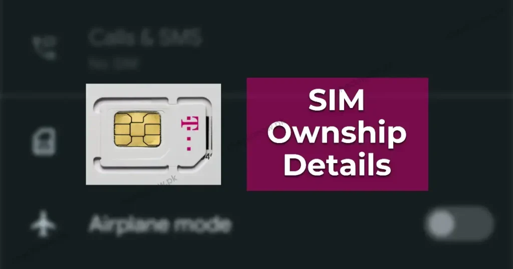Sim Ownership